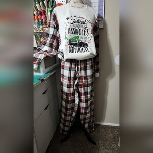 Upcycled Chrismas Pajamas